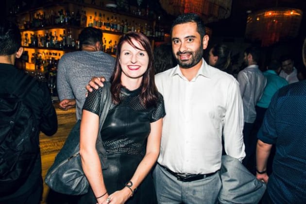 AdNews editor Rosie Baker and journalist Arvind Hickman
